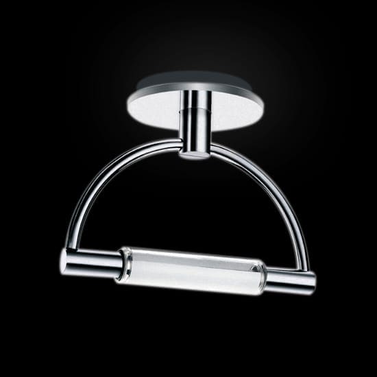 Cini&Nils GRADI minisoffitto LED opalescente – dimmer taglio fase – cromo