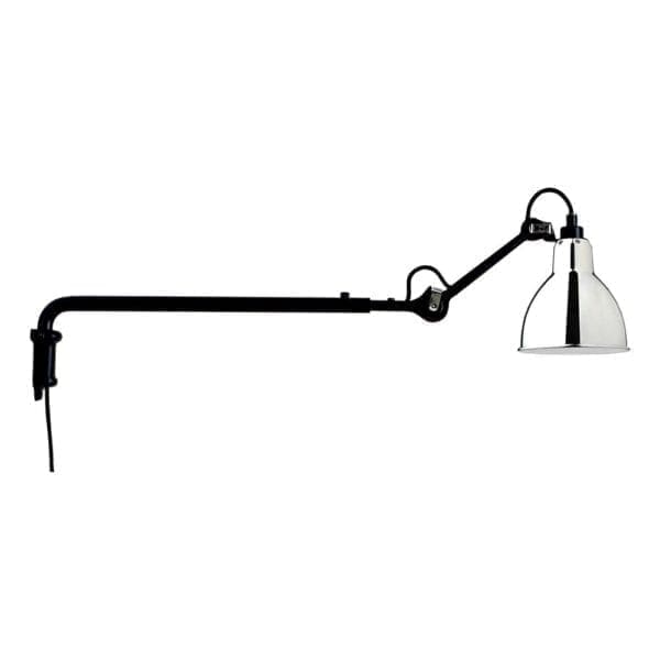 DCW Edition LAMPE GRAS N°203 - nero cromo