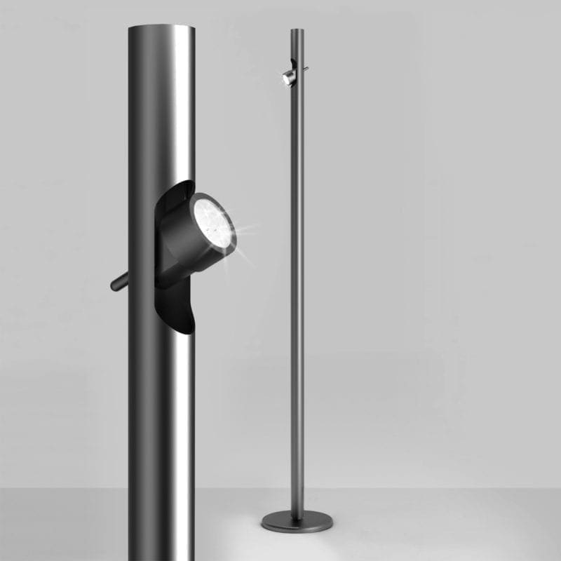 Martinelli Luce CALABRONE 2293 - nero alluminio