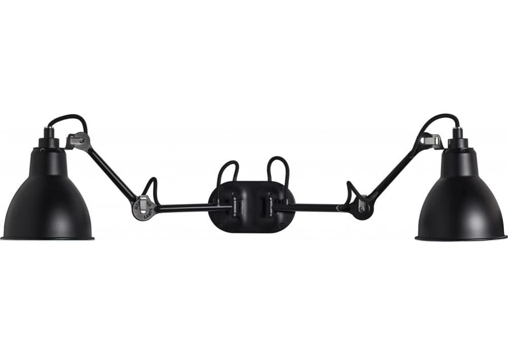 DCW Edition LAMPE GRAS N°204 DOUBLE - nero nero