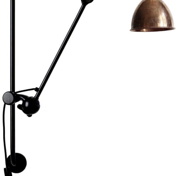 DCW Edition LAMPE GRAS N°210 - nero metallo ramato grezzo int.bianco
