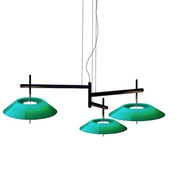 Vibia MAYFAIR 5530 metacrilato – grafite e verde