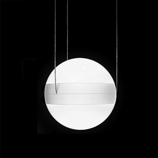 Cini&Nils SFERICO sospensione opalescente – dimmer fase taglio - bianco