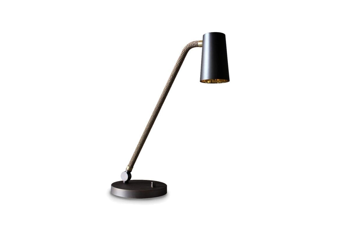 Contardi UP DESK XL - bronzo ottone con diffusore bronzo interno oro
