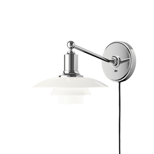 Louis Poulsen PH 2/1 parete - vetro bianco opalino