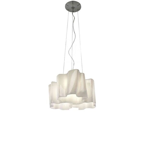 Artemide LOGICO SUSPENSION 3X120° - diffusore fumè