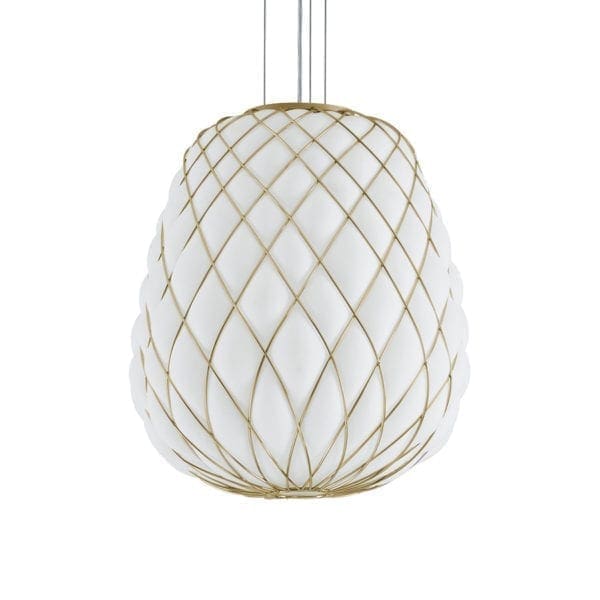 Fontana Arte PINECONE suspension 50 - white gold