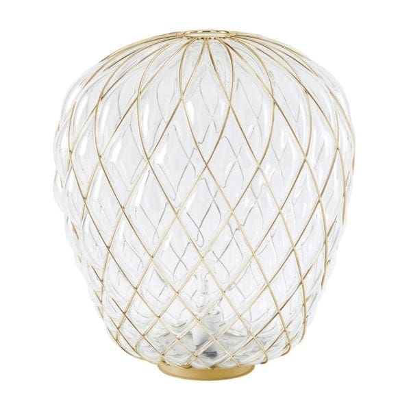 Fontana Arte PINECONE piccola tavolo - trasparente,oro