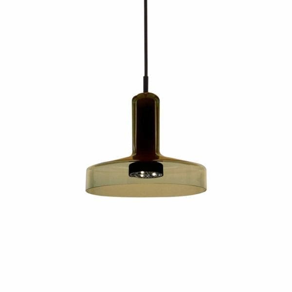 Artemide STABLIGHT "C" - nero diffusore marrone