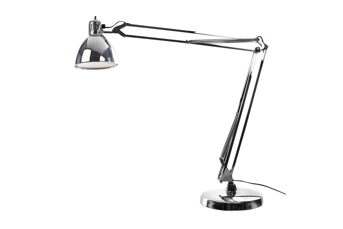 Fontana Arte NASKA 50 con base tavolo - cromo