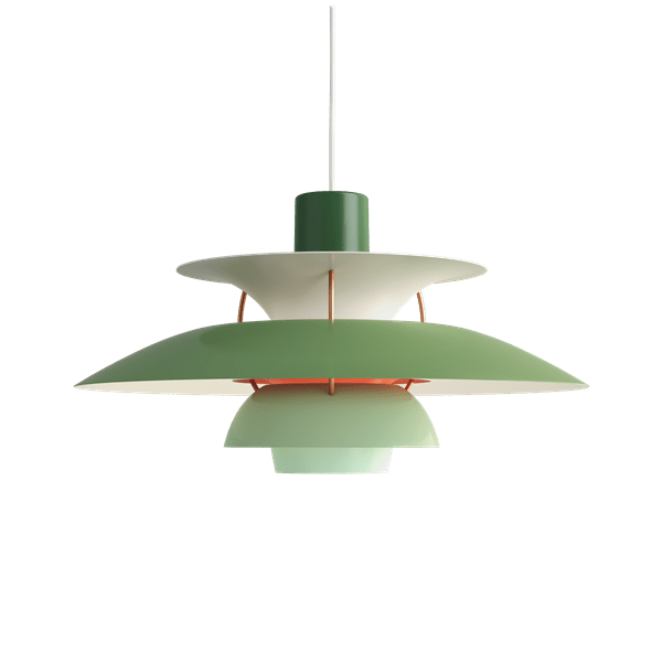 Louis Poulsen PH 5 MINI sospensione D. 30cm - sfumature di verde