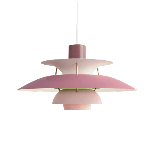 Louis Poulsen PH 5 MINI sospensione D. 30cm - sfumature di rosa