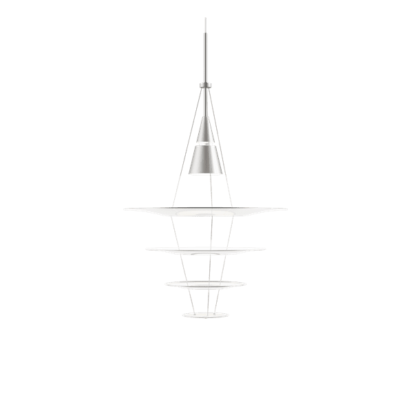 Louis Poulsen ENIGMA 425 sospensione - alluminio spazzolato