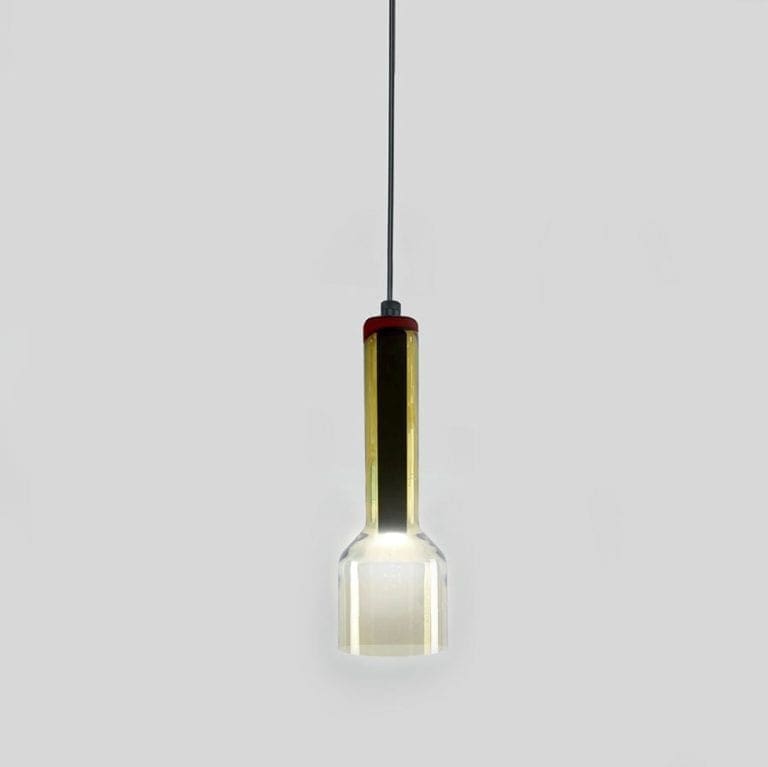 Artemide STABLIGHT "B" - nero diffusore verde ambra