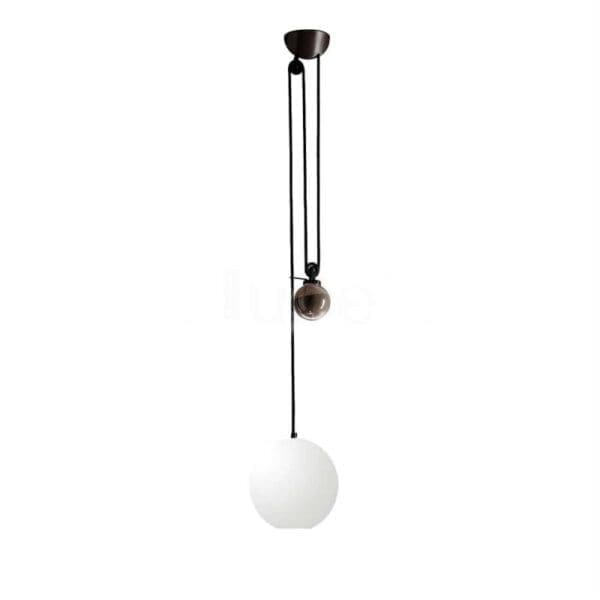 Artemide AGGREGATO SALISCENDI - sfera 25cm opalino bianco