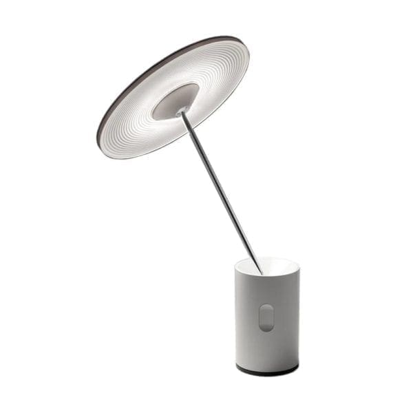 Artemide SISIFO - diffusore bianco asta cromo base bianco