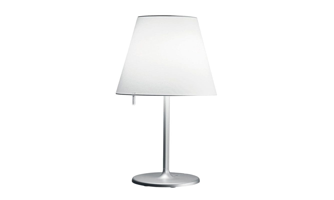 Artemide CHOOSE TABLE -  cromo diffusore bianco
