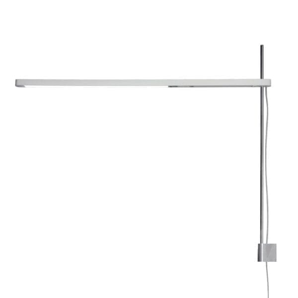 Artemide TALAK PROFESSIONAL TABLE - corpo bianco asta cromo morsetto alluminio