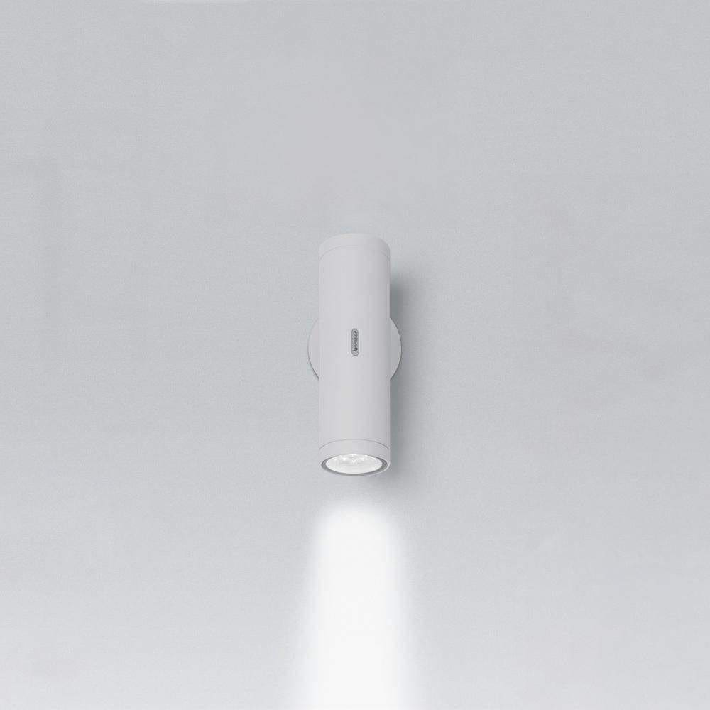 Artemide CAMULET 8 WALL - monoemissione grigio bianco RAL9002