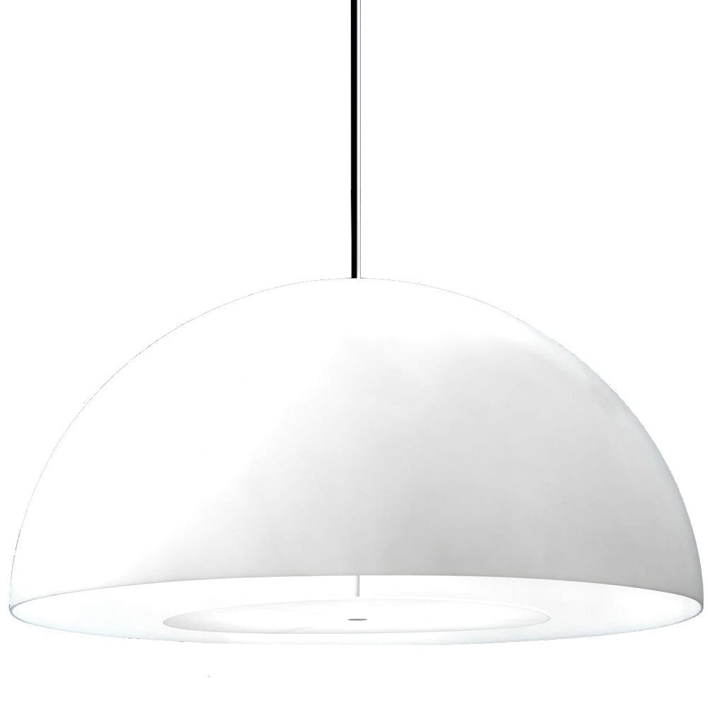 Fontana Arte AVICO grande sospensione - bianco