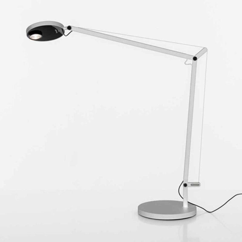 Artemide DEMETRA TABLE 3000K con rilevatore di presenza - bianco base tavolo bianco