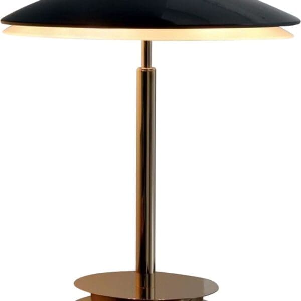 Fontana Arte BIS/TRIS table - black brass