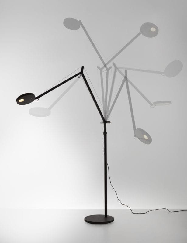 Artemide DEMETRA READING FLOOR 3000K - nero opaco