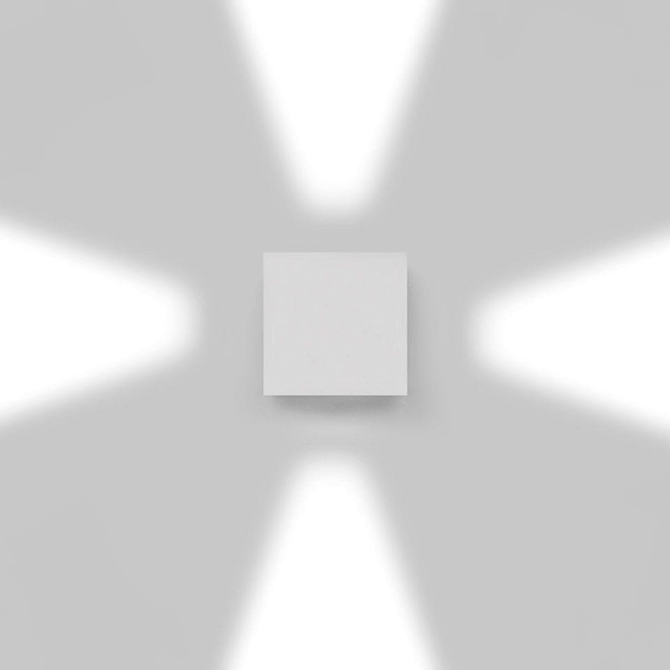Artemide EFFETTO 14 QUADRO 4 FASCI LARGHI - grigio antracite