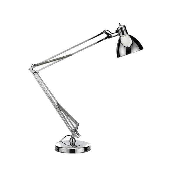 Fontana Arte NASKA E27 con base tavolo - cromo