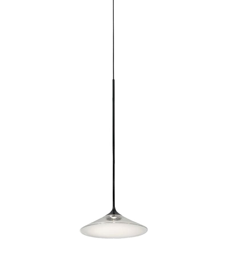 Artemide ORSA 21 - nero diffusore trasparente