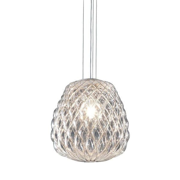 Fontana Arte PINECONE suspension 50 - transparent chrome