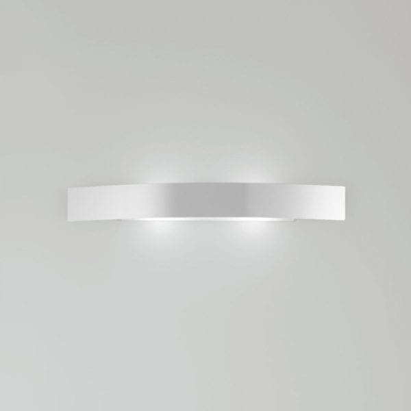 Fontana Arte RIGA LED grande parete 70cm - nichel satinato