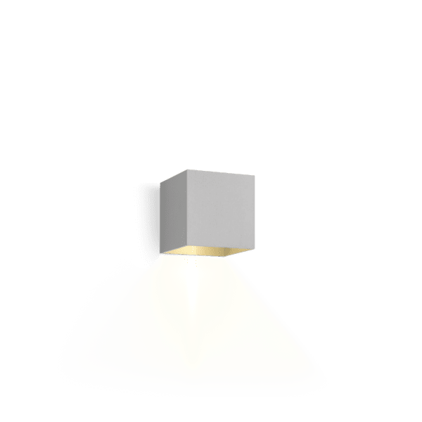 Wever Ducre BOX LED 2.0 doppio fascio parete 3000K - alluminio