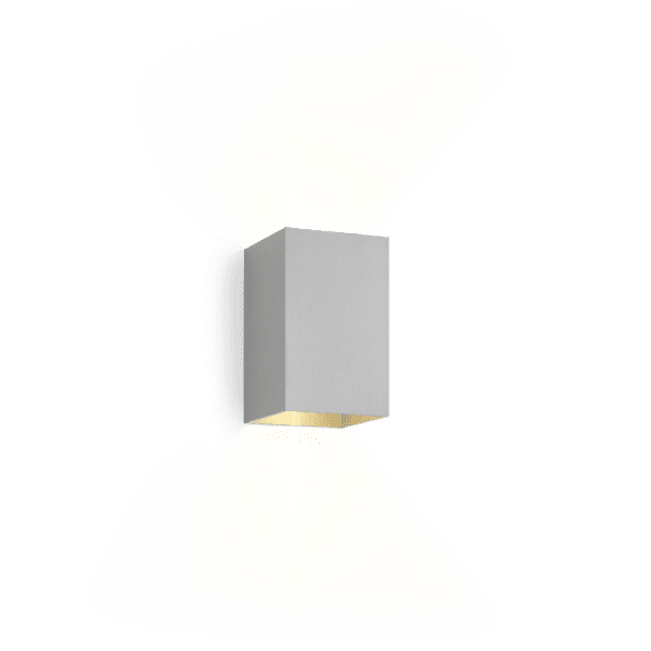 Wever Ducre BOX LED 3.0 doppio fascio parete 3000K - alluminio