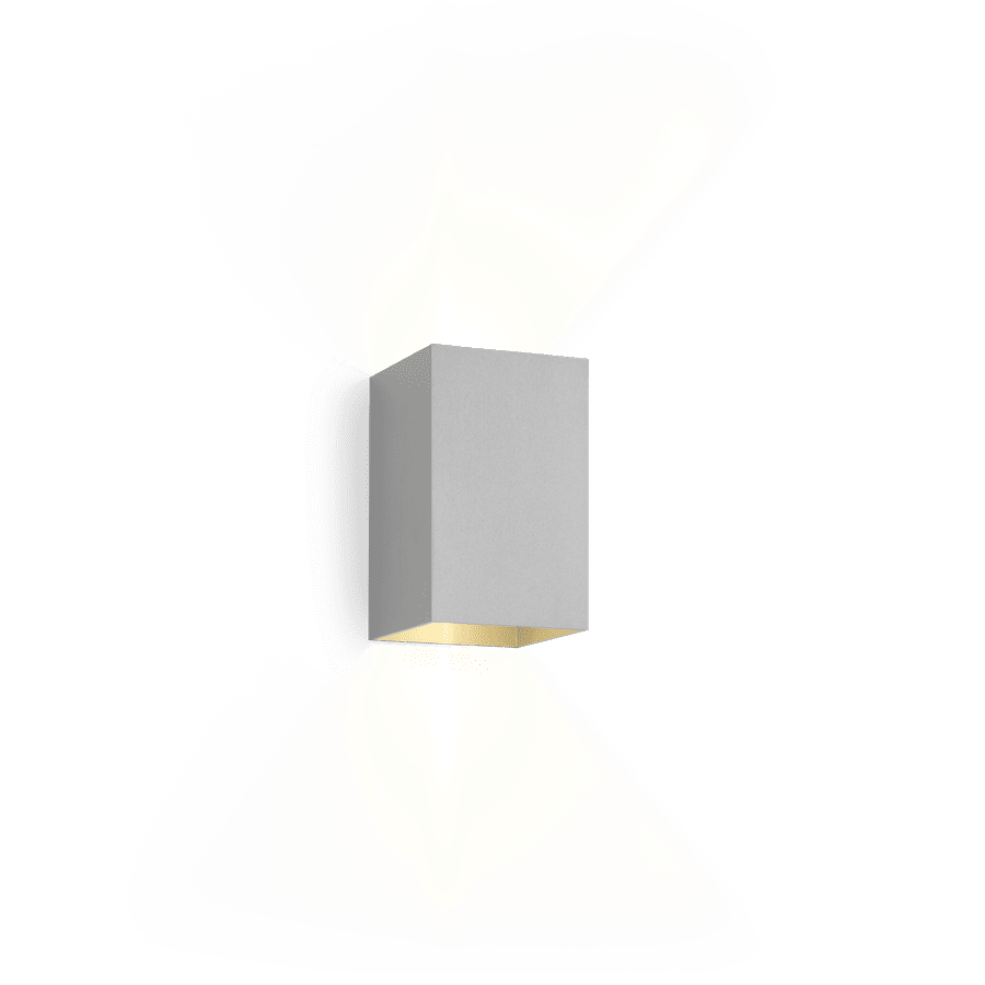 Wever Ducre BOX LED 3.0 doppio fascio parete 2700K - alluminio
