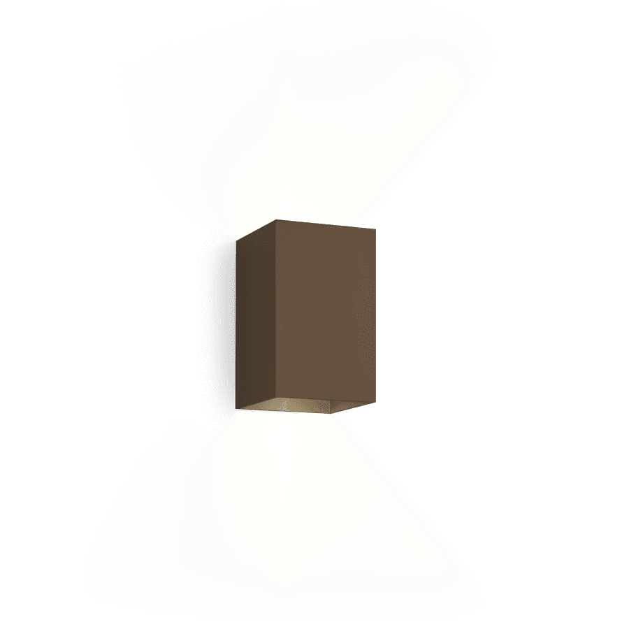 Wever Ducre BOX LED 3.0 doppio fascio parete 2700K - bronzo