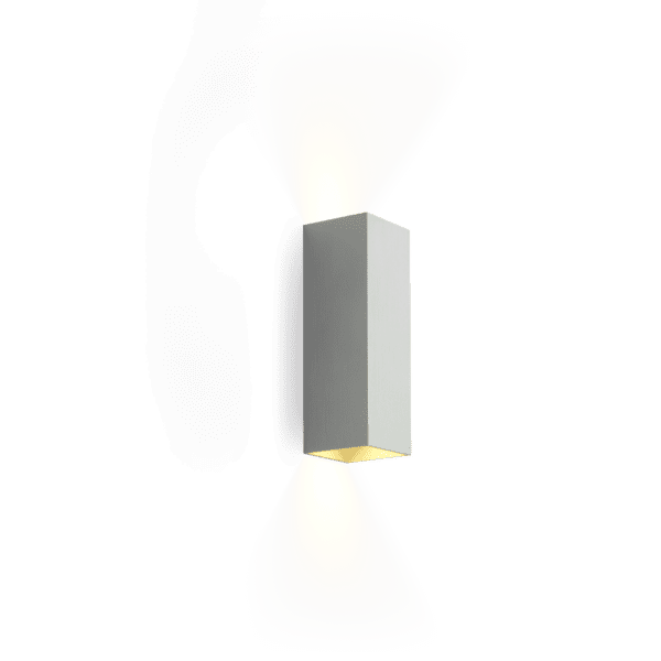 Wever Ducre BOX MINI 2.0 PAR16 doppio fascio parete - 200mm alluminio