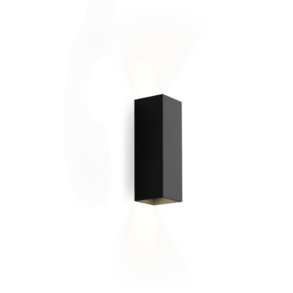 Wever Ducre BOX MINI 2.0 PAR16 doppio fascio parete - 200mm nero