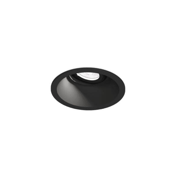 Wever Ducre DEEP ADJUST PETIT LED recessed ceiling 3000K - black