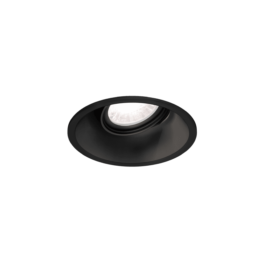 Wever Ducre DEEP ADJUST 94mm LED incasso soffitto 3000K - nero