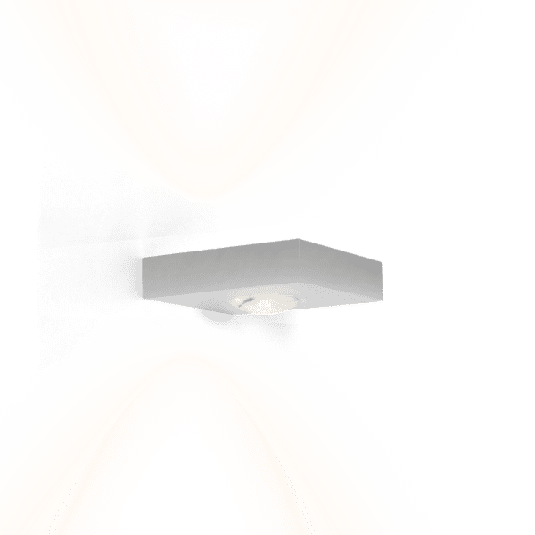 Wever Ducre LEENS LED 2.0 doppio fascio parete - alluminio