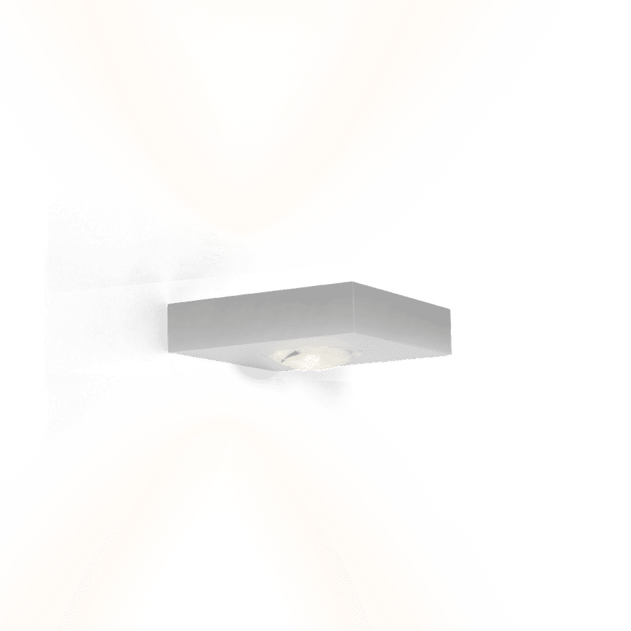 Wever Ducre LEENS LED 2.0 doppio fascio parete - alluminio