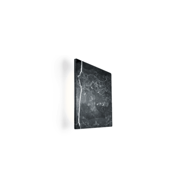 Wever Ducre MILES LED 3.0 CARRE' parete - 300x300mm marmo nero