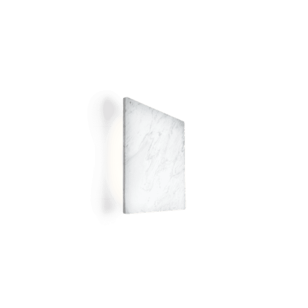 Wever Ducre MILES LED 3.0 CARRE' parete - 300x300mm marmo bianco