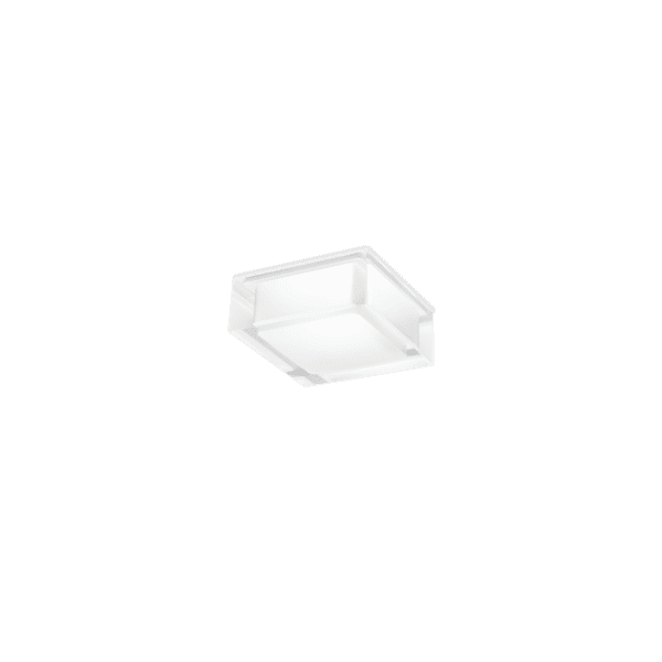Wever Ducre MIRBI LED 2.0 IP44 incasso - bianco 90x90mm