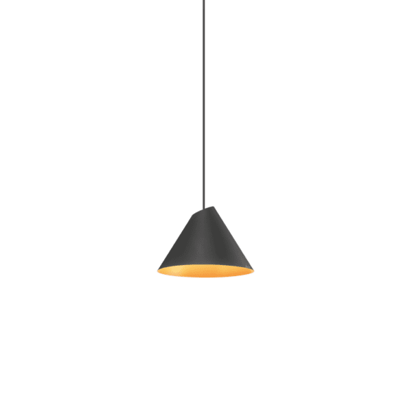 Wever Ducre SHIEK LED 1.0 sospensione - 170mm nero e oro