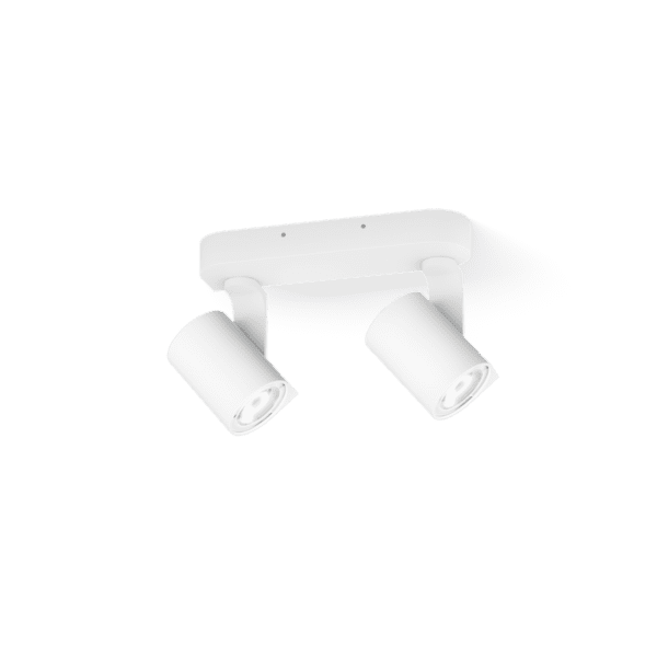 Wever Ducre SQUBE on base PAR16 2.0 soffitto - bianco