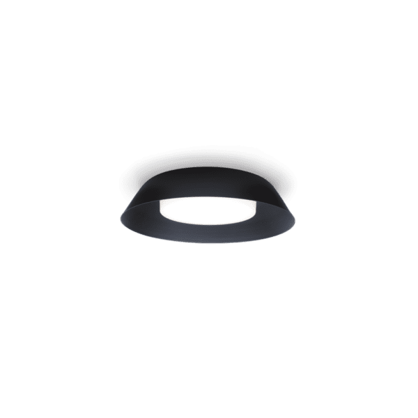 Wever Ducre TOWNA 1.0 IP44 soffitto 3000K - 275mm nero