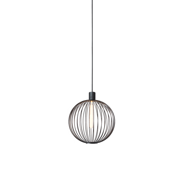 Wever Ducre WIRO 4.0 GLOBE sospensione - D.303mm H.368mm - nero