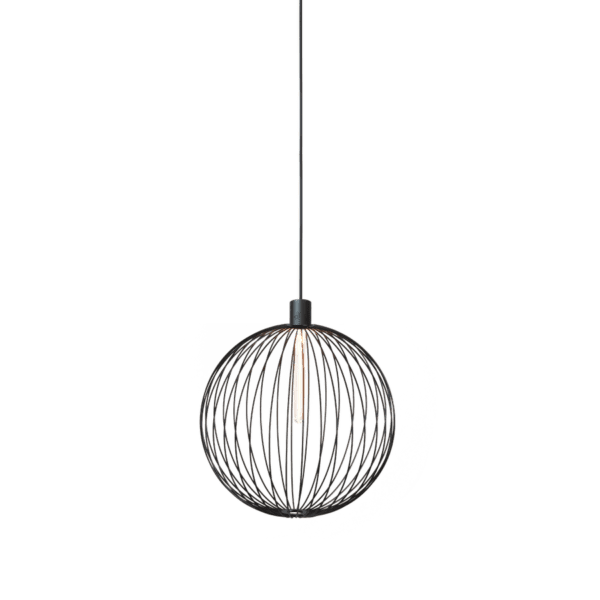 Wever Ducre WIRO 5.0 GLOBE sospensione - D.452mm H.515mm - nero